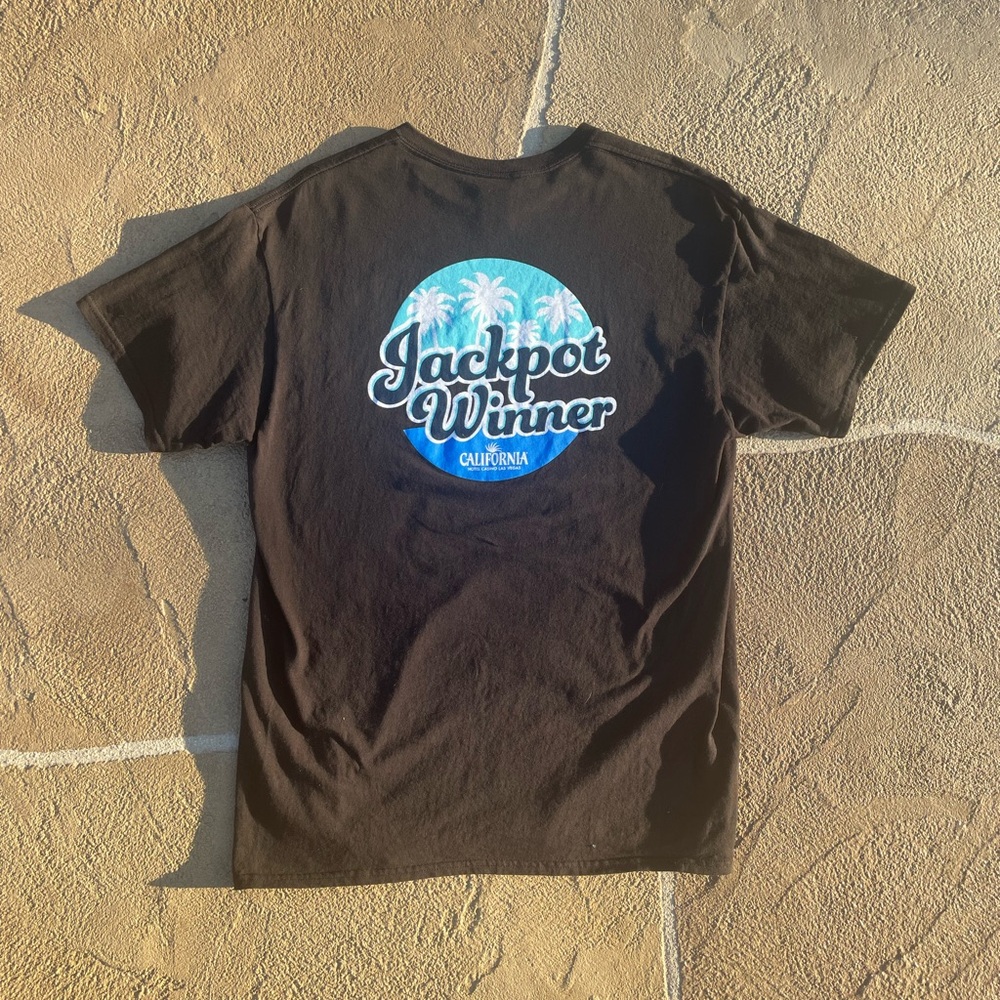 Delta Jackpot Winner California Shirt Black/Blue Size L